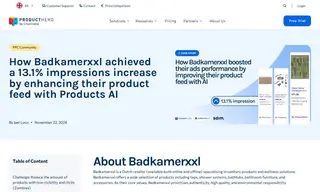 Preview of the Badkamerxxl.nl Case Study