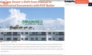 Preview of the Anyway Green Case Study