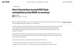 Preview of the Convertico Case Study