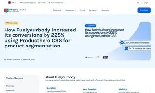 Preview of the Fuelyourbody Case Study