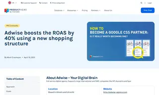 Preview of the Adwise Case Study