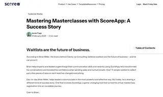 Preview of the Clarity Up Consulting Case Study