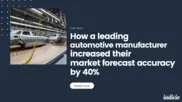 Preview of the Leading Automotive Manufacturer Case Study