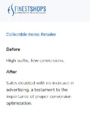 Preview of the Collectible Items Retailer Case Study