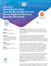 Preview of the Rockefeller Archive Center Case Study