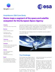 Preview of the European Space Agency (ESA) Case Study
