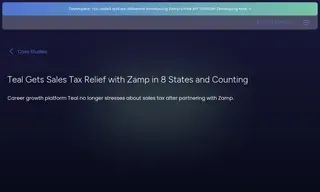 Preview of the Teal Case Study