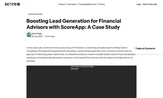 Preview of the Philip Calvert Consulting Case Study