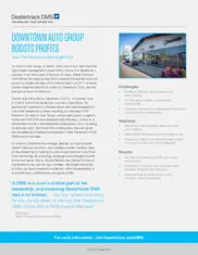 Preview of the Downtown Auto Group Case Study