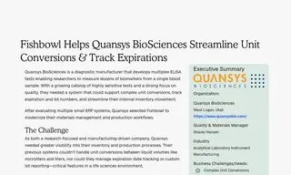 Preview of the Quansys BioSciences Case Study