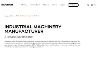 Preview of the Large Industrial Machinery Manufacturer Case Study
