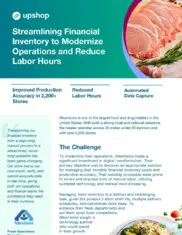 Preview of the Albertsons Case Study