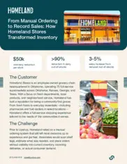 Preview of the Homeland Stores Case Study