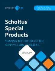 Preview of the Scholtus Special Products Case Study