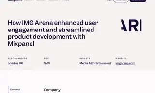 Preview of the IMG Arena Case Study