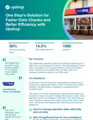 Preview of the One Stop Case Study