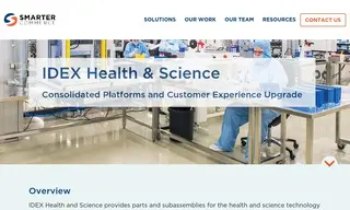 Preview of the IDEX Health & Science LLC Case Study