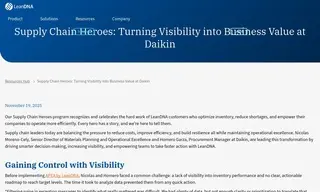Preview of the Daikin Case Study