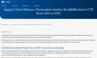 Preview of the Modine Case Study