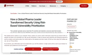 Preview of the Fortune 500 Pharma Company Case Study