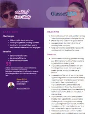 Preview of the GlassesUSA Case Study