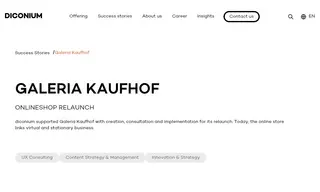 Preview of the Galeria Kaufhof Case Study