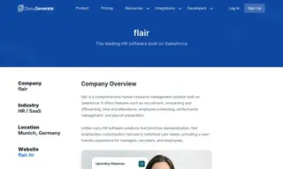 Preview of the flair Case Study