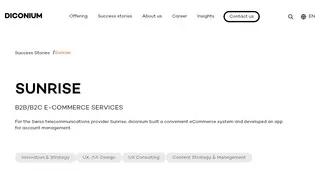 Preview of the Sunrise Communications AG Case Study