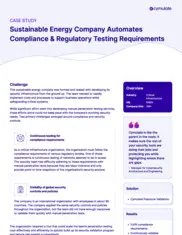 Preview of the Sustainable Energy Company Case Study