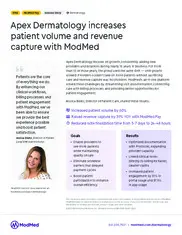 Preview of the Apex Dermatology Case Study