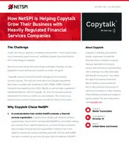 Preview of the Copytalk Case Study