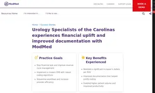 Preview of the Urology Group of Southern California Case Study