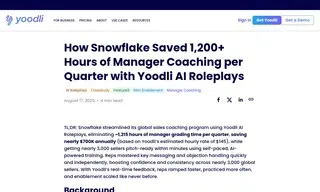 Preview of the Snowflake Case Study