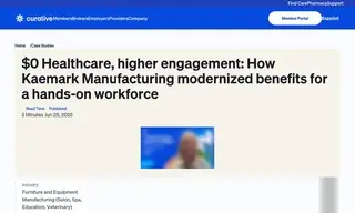 Preview of the Kaemark Manufacturing Case Study