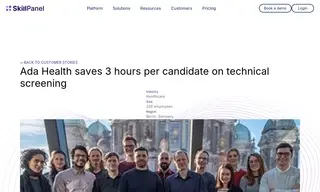 Preview of the Ada Health Case Study