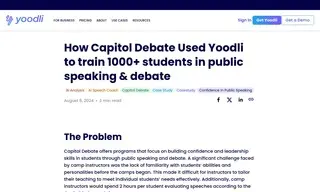 Preview of the Capitol Debate Case Study