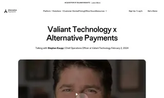 Preview of the Valiant Technology Case Study