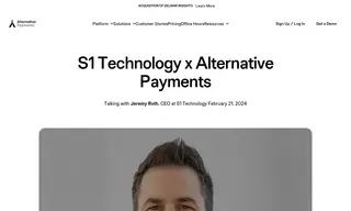 Preview of the S1 Technology Case Study