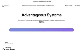 Preview of the Advantageous Systems Case Study