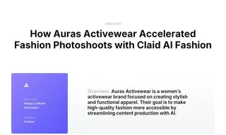 Preview of the Auras Activewear Case Study