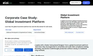 Preview of the Global Investment Company Case Study