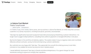 Preview of the Salone Fast Market Case Study