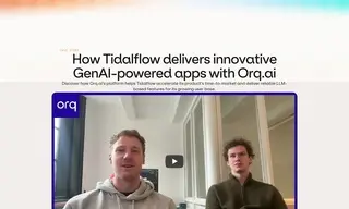 Preview of the Tidalflow Case Study