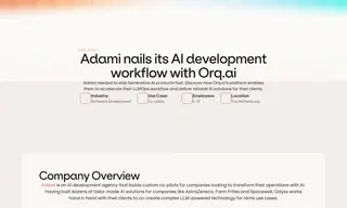 Preview of the Adami Case Study
