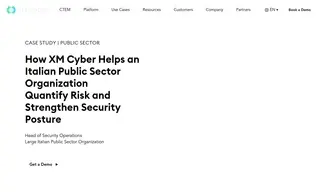 Preview of the Large Italian Public Sector Organization Case Study