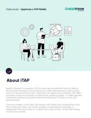 Preview of the iTAP Case Study