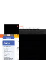 Preview of the DNOW Case Study