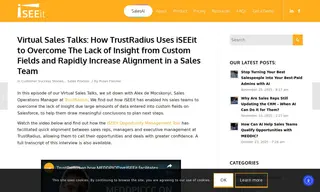 Preview of the TrustRadius Case Study