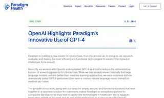 Preview of the OpenAI Case Study