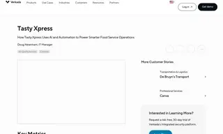 Preview of the Tasty Fresh Food Co Case Study